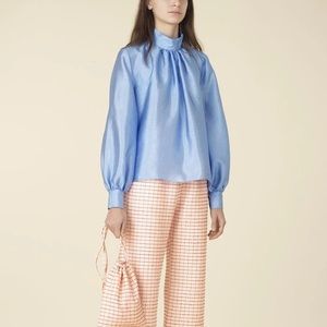 Stine Goya Eddy Top in Sky Blue Size S